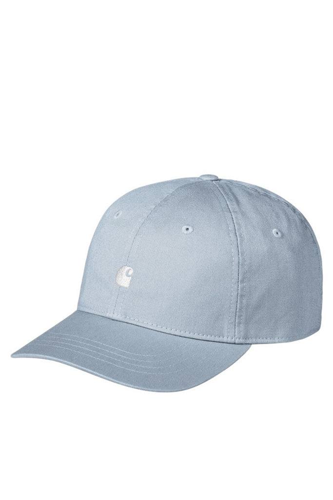 CARHARTT WIP MADISON LOGO CAP Air Sky / White