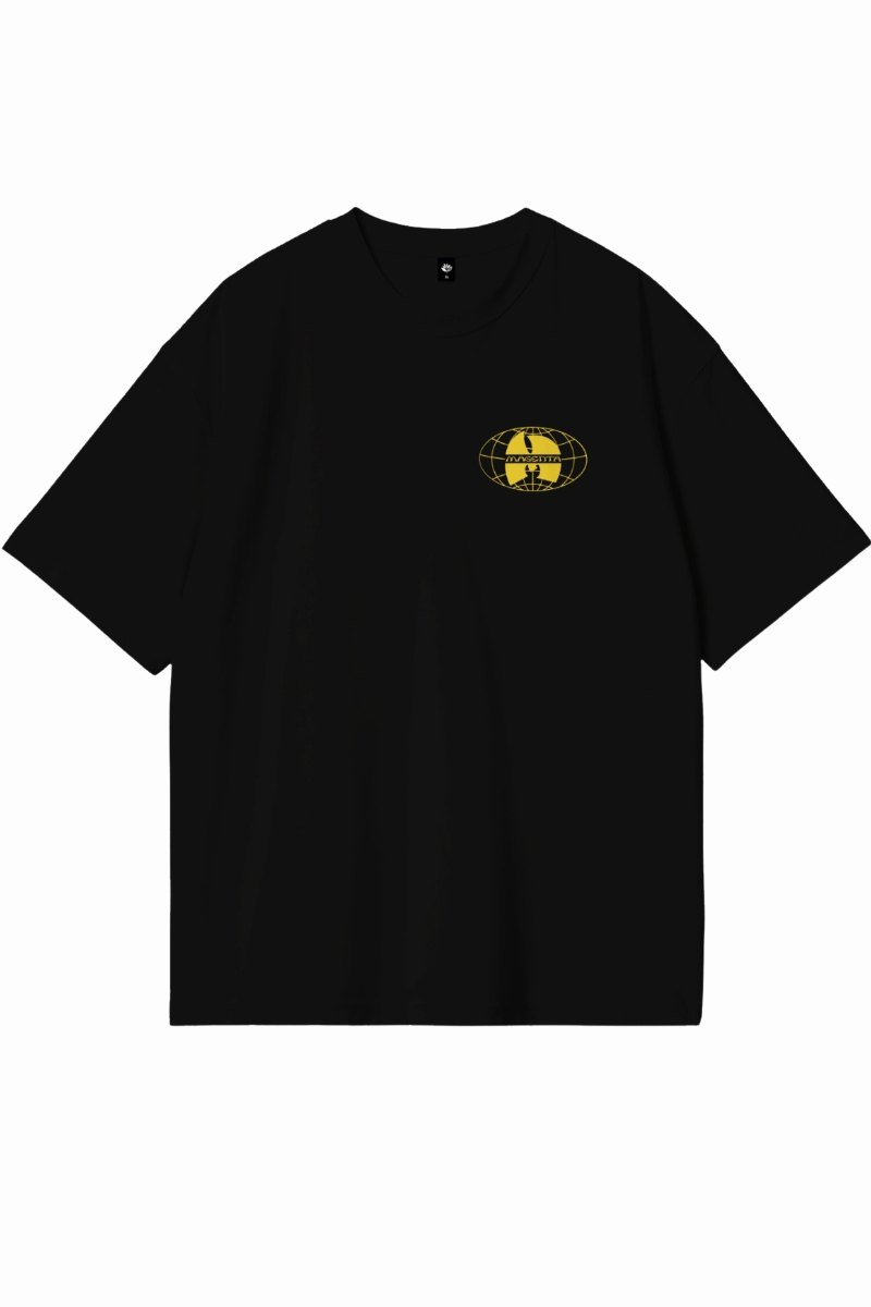 T-shirt Magenta Shaolin noir – vue 3