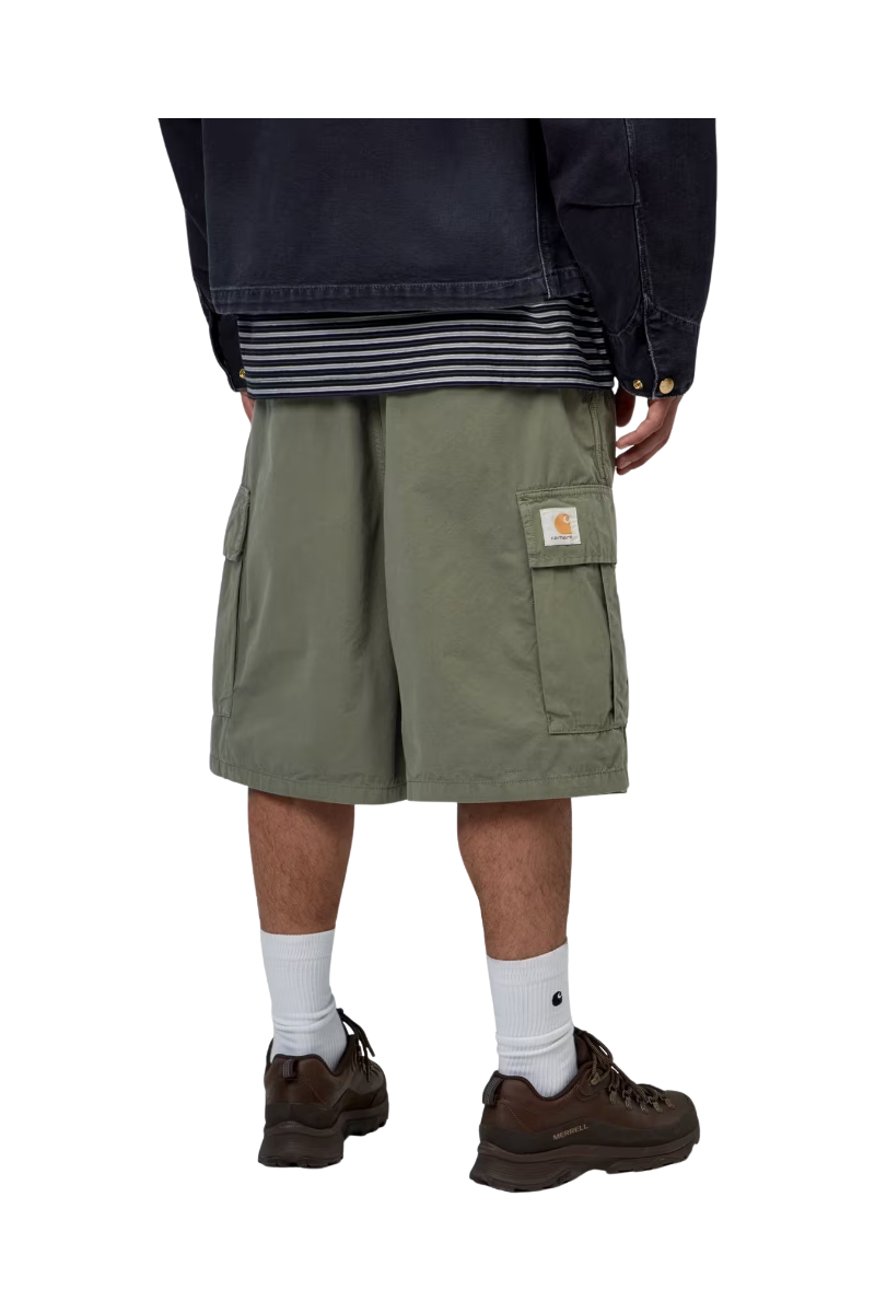CARHARTT WIP MANDLER CARGO SHORT Leaf Garment Dyed