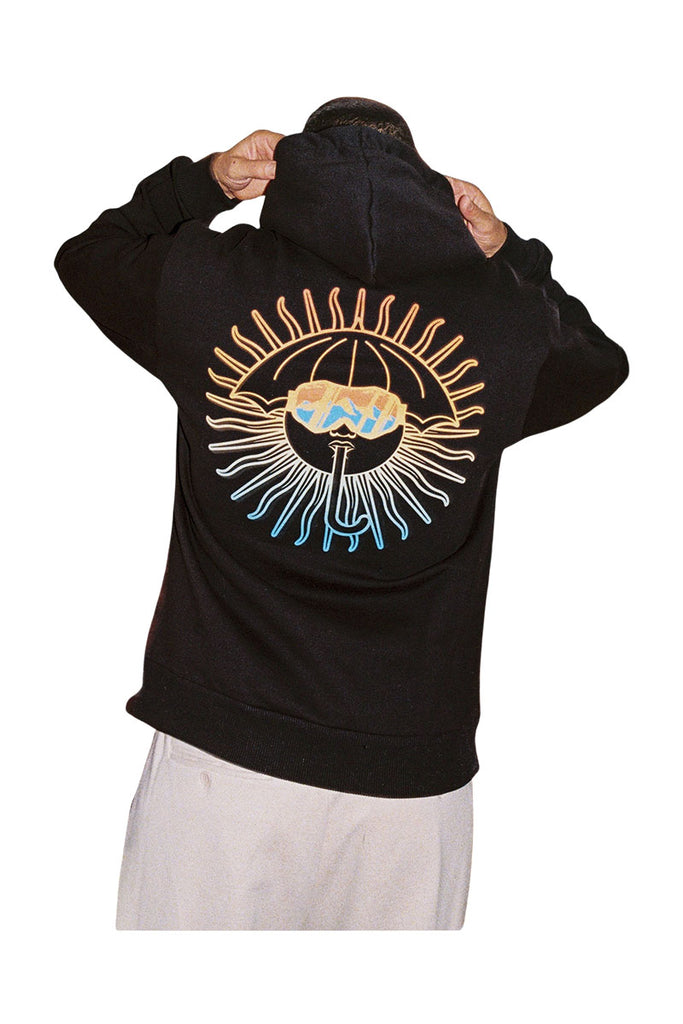 HELAS MASK HOODIE Black