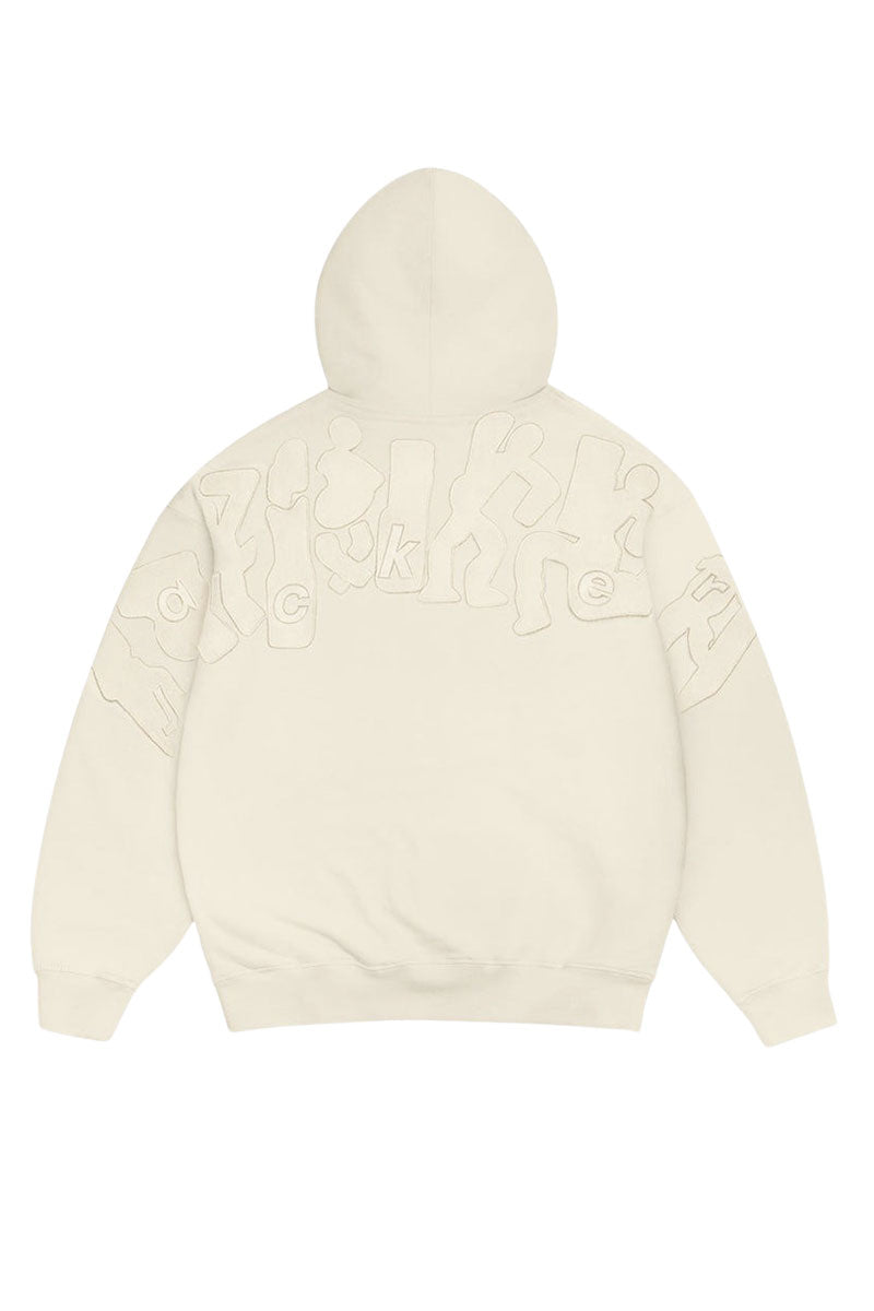 JACKER MIRROR MAZE HOODIE Beige
