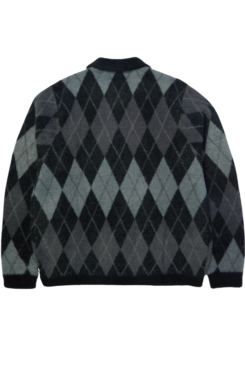 HUF PULL COOPER MOHAIR SWEATER Black