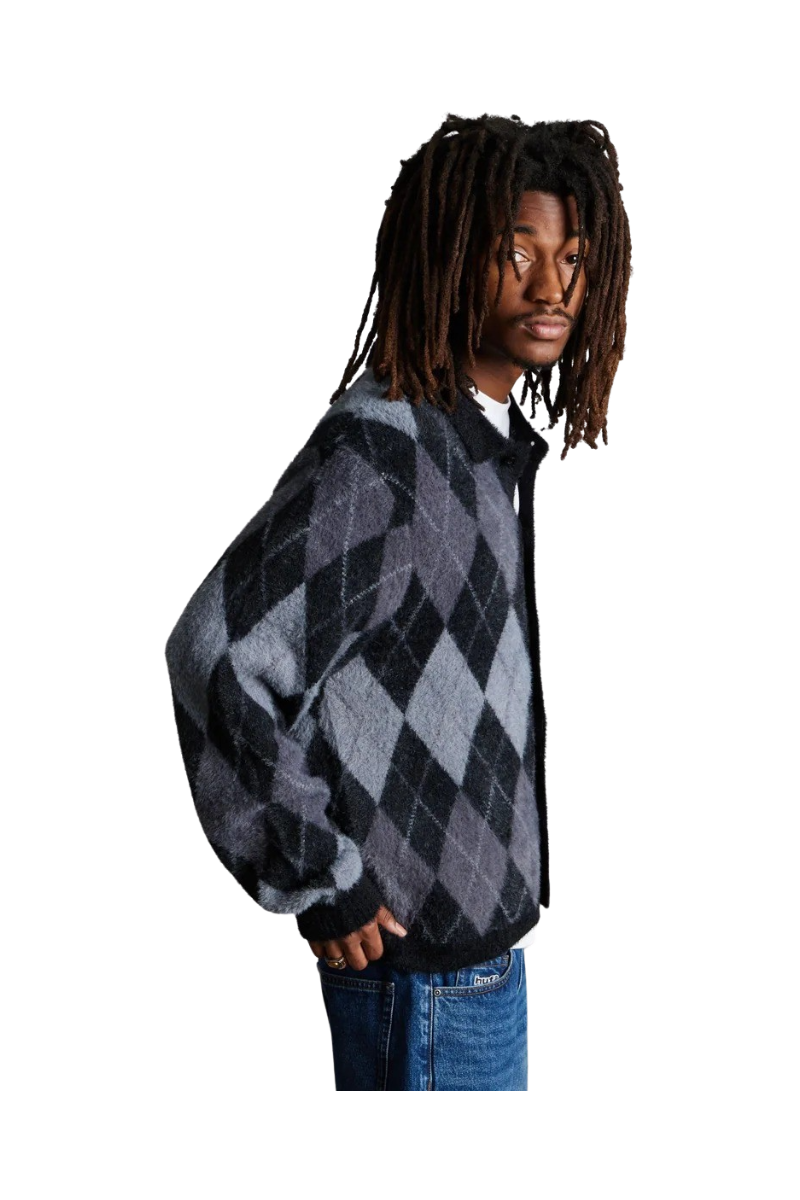HUF PULL COOPER MOHAIR SWEATER Black