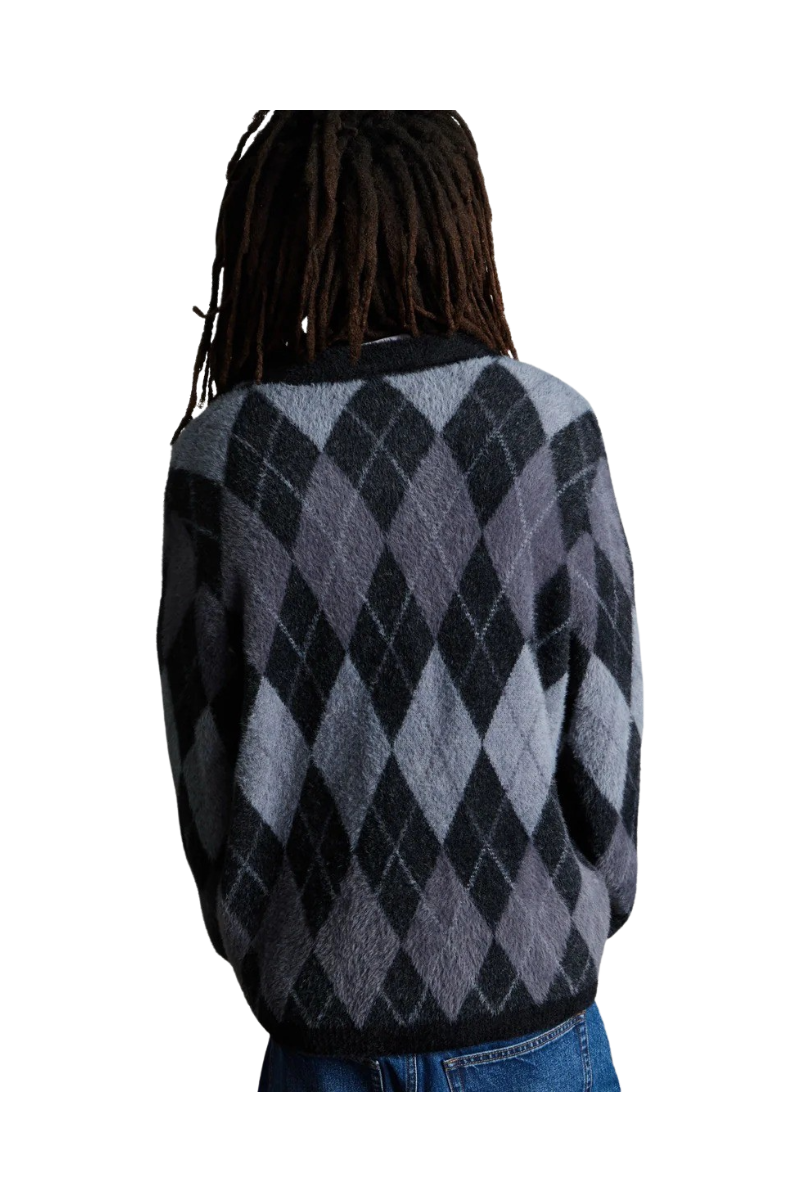 HUF PULL COOPER MOHAIR SWEATER Black