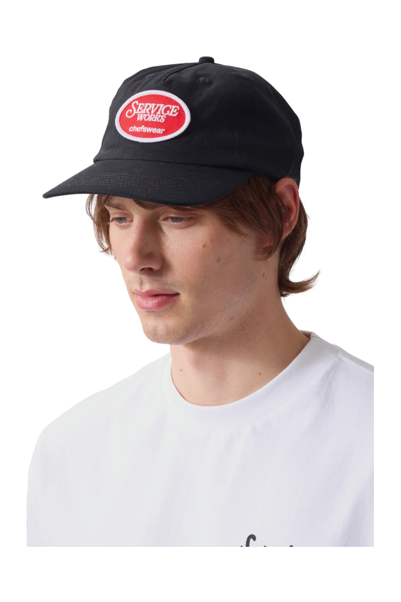 SERVICE WORKS CHEFWEAR CAP Black