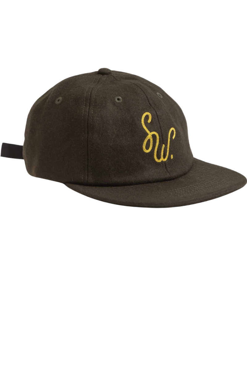 SERVICE WORKS MONOGRAM CAP Dark Moss