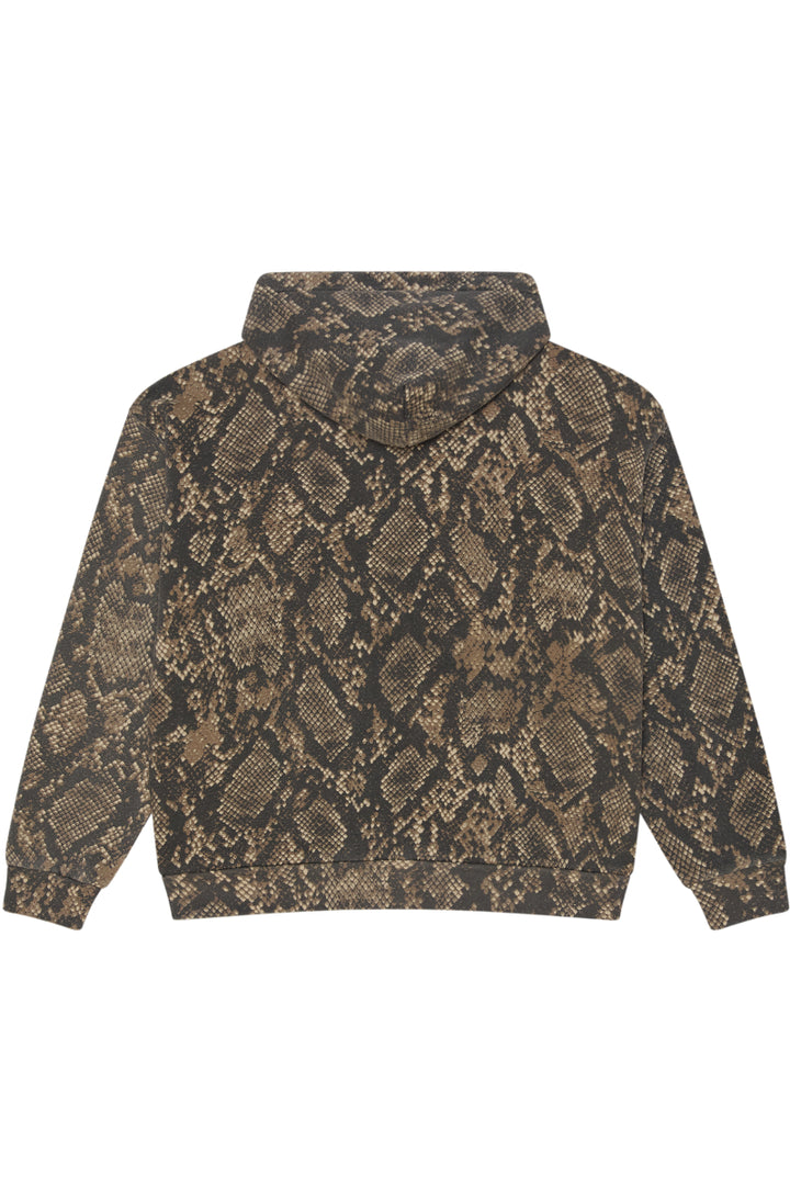 Sweat zippé à capuche Obey Moody imprimé serpent – vue 2