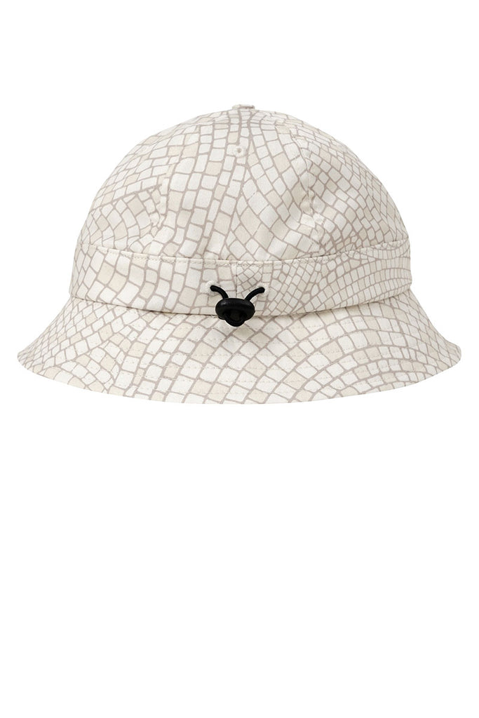 MAGENTA MOSAIC BUCKET HAT Natural