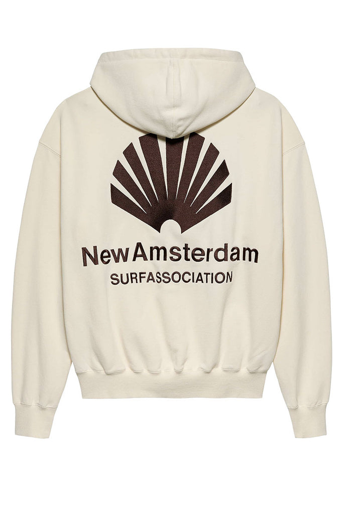 NEW AMSTERDAM LOGO HOODIE Bone