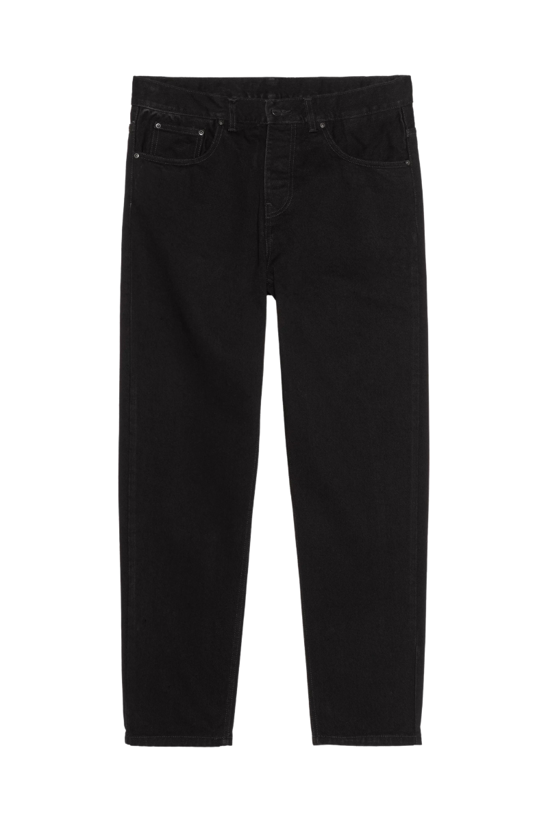 CARHARTT WIP NEWEL PANT Black One Wash