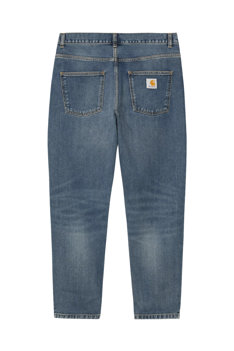 CARHARTT WIP NEWEL PANT Blue Dark Used Wash