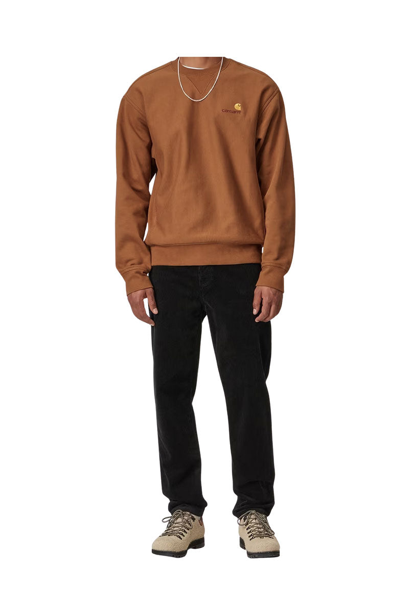 CARHARTT WIP NEWEL CORD PANT Black Rinsed