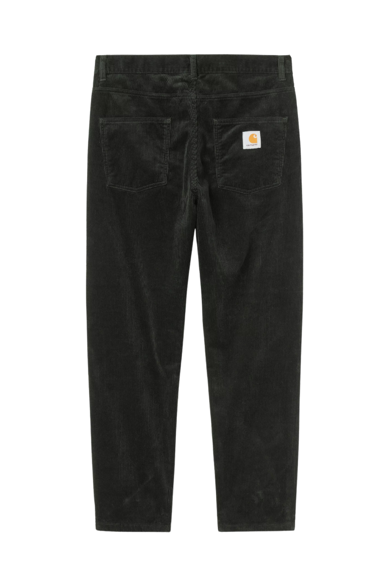 CARHARTT WIP NEWEL CORD PANT Raven Rinsed