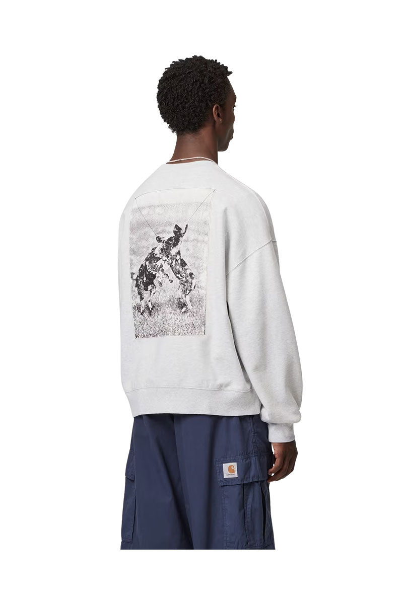 CARHARTT WIP NO PLAY SWEATSHIRT Ash Heather
