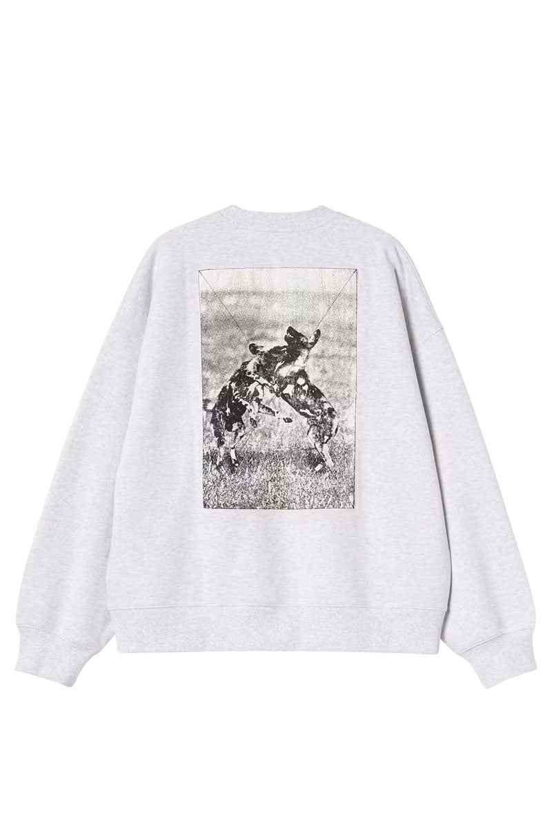 CARHARTT WIP NO PLAY SWEATSHIRT Ash Heather
