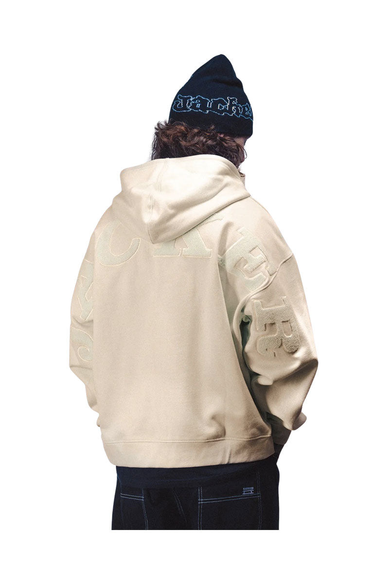 JACKER NOTORIOUS HOODIE ZIP Tofu