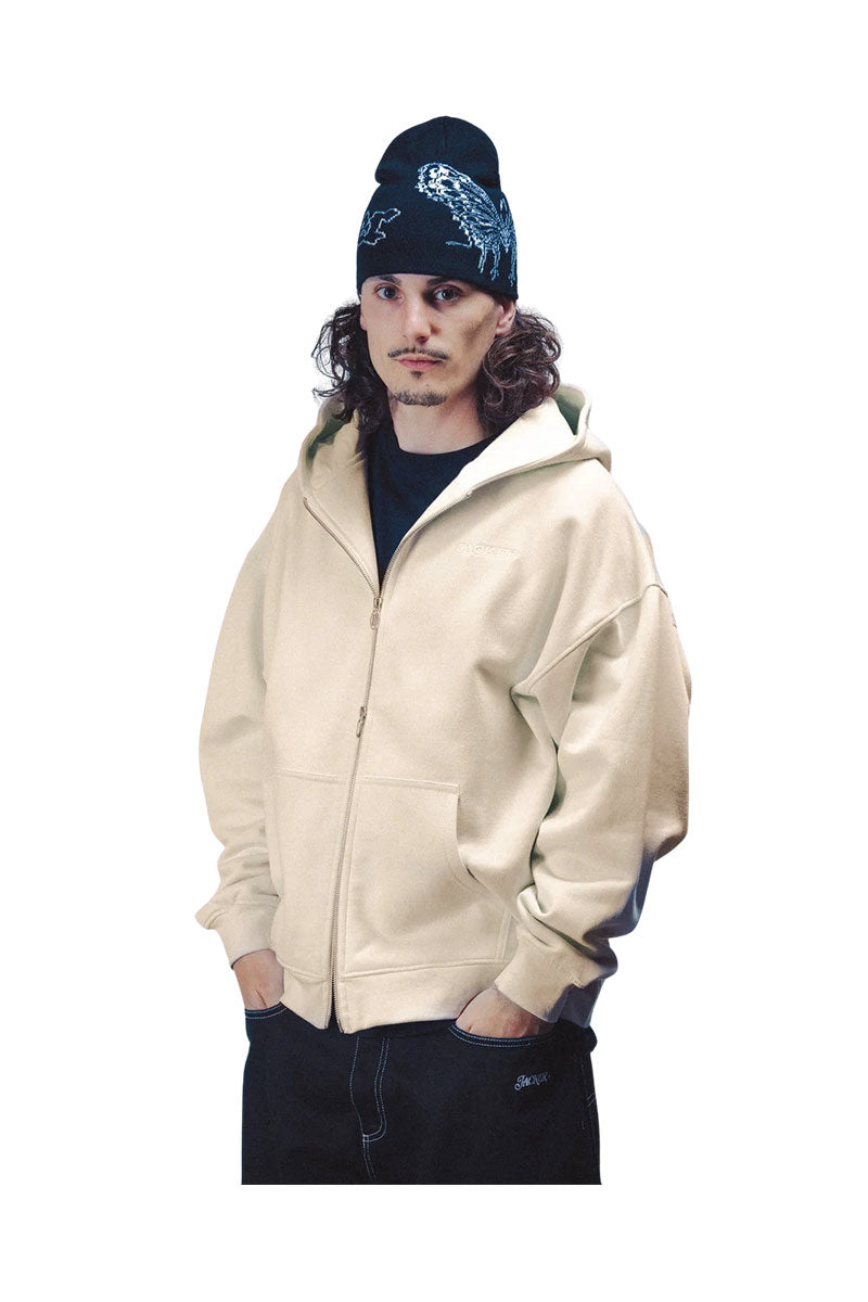 JACKER NOTORIOUS HOODIE ZIP Tofu