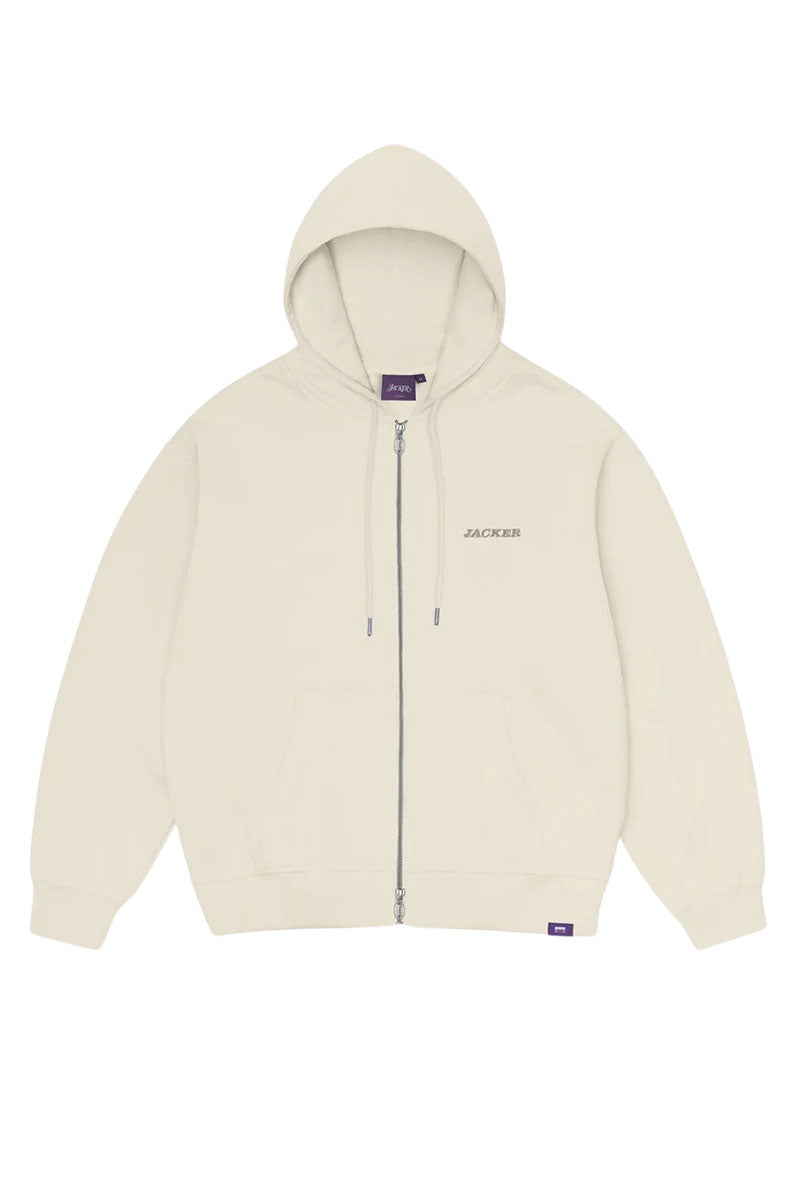 JACKER NOTORIOUS HOODIE ZIP Tofu