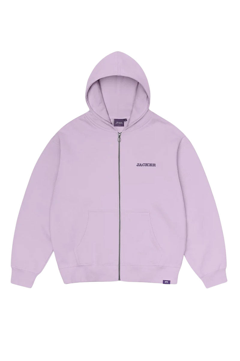 JACKER NOTORIOUS HOODIE ZIP Pink