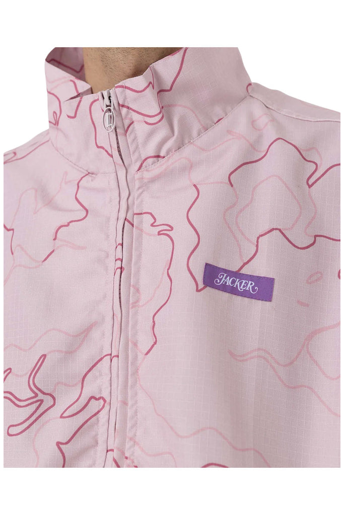 JACKER RIPSTOP NYLON JACKET Pink