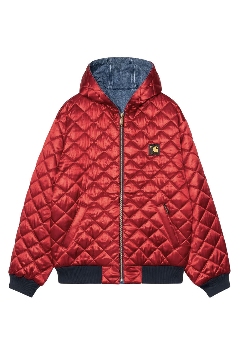 CARHARTT WIP 50 YEARS ANNIVERSARY OG ACTIVE JACKET Denim Blue / USA Red