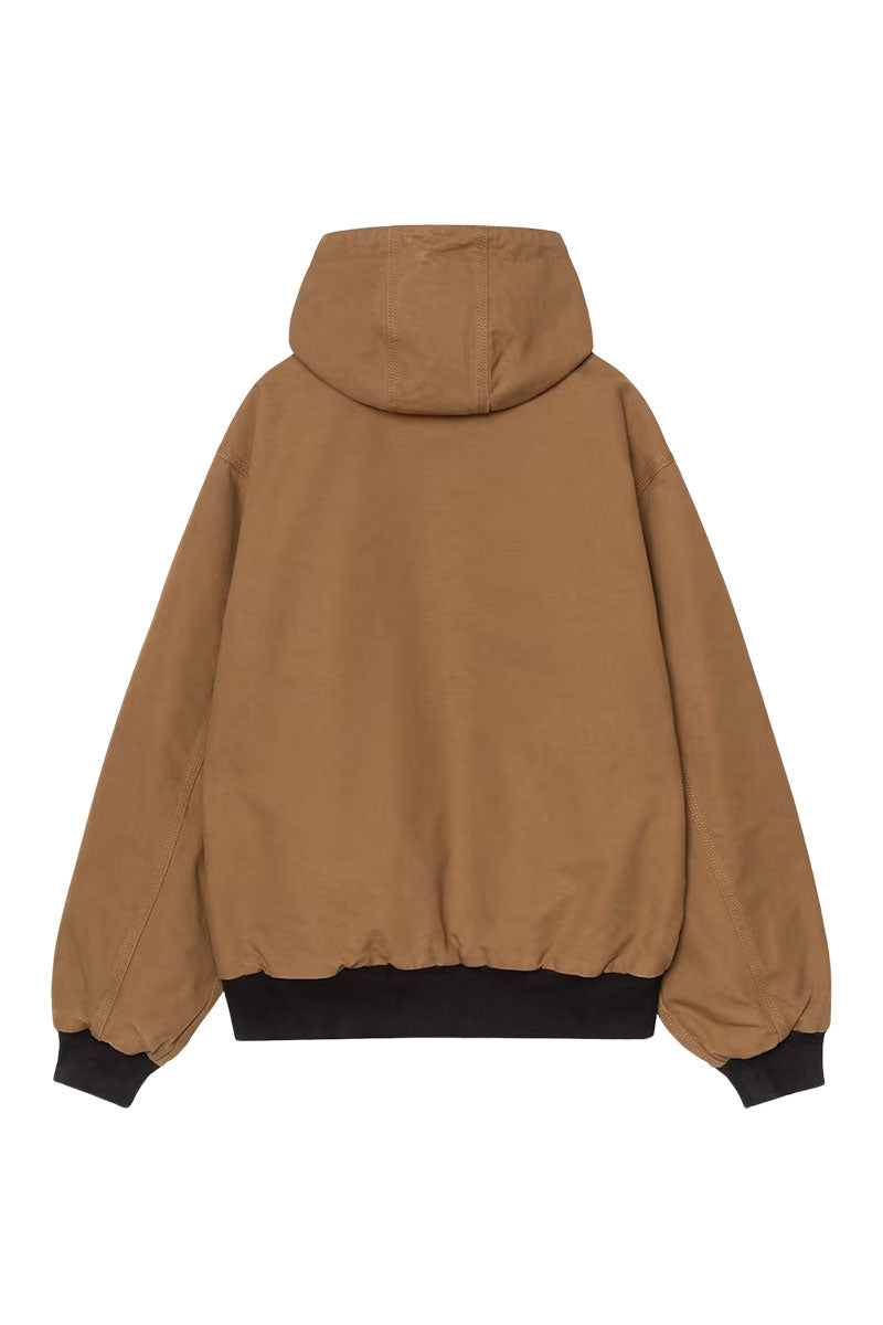 CARHARTT WIP 50 YEARS ANNIVERSARY OG ACTIVE JACKET Canvas Hamilton Brown / Camo Treb Rinsed