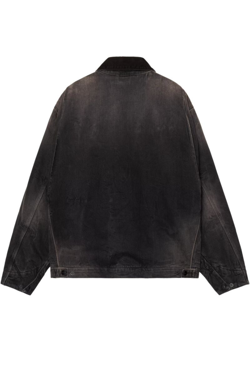 CARHARTT WIP OG DETROIT JACKET Black / Black Tobacco Used