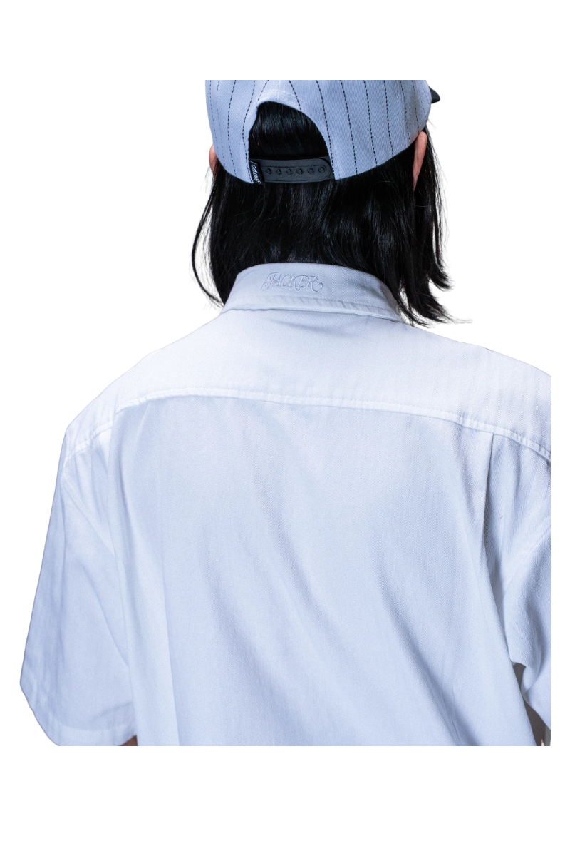 JACKER OLIVE SHIRT S/S White