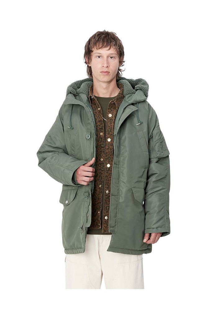 CARHARTT WIP HD OLTEN PARKA Duck Green