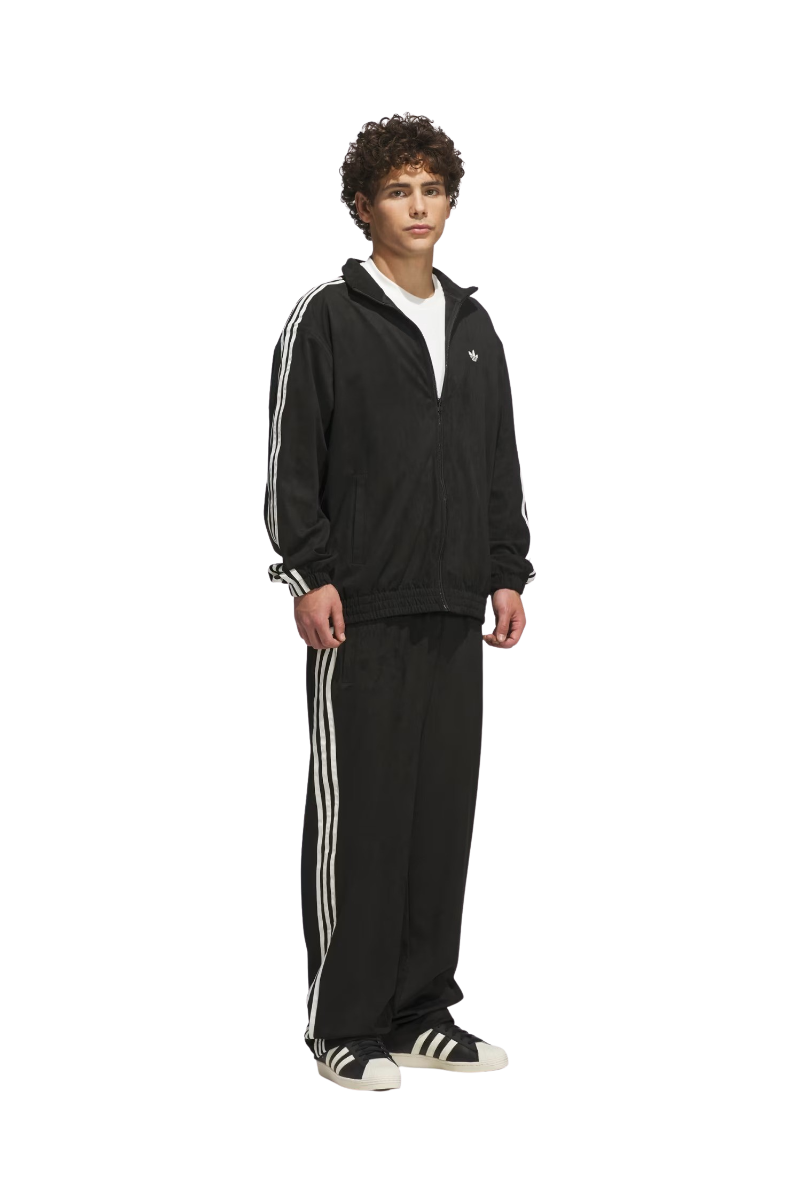ADIDAS SKATEBOARDING TYSHAWN TRACK JACKET Black / White