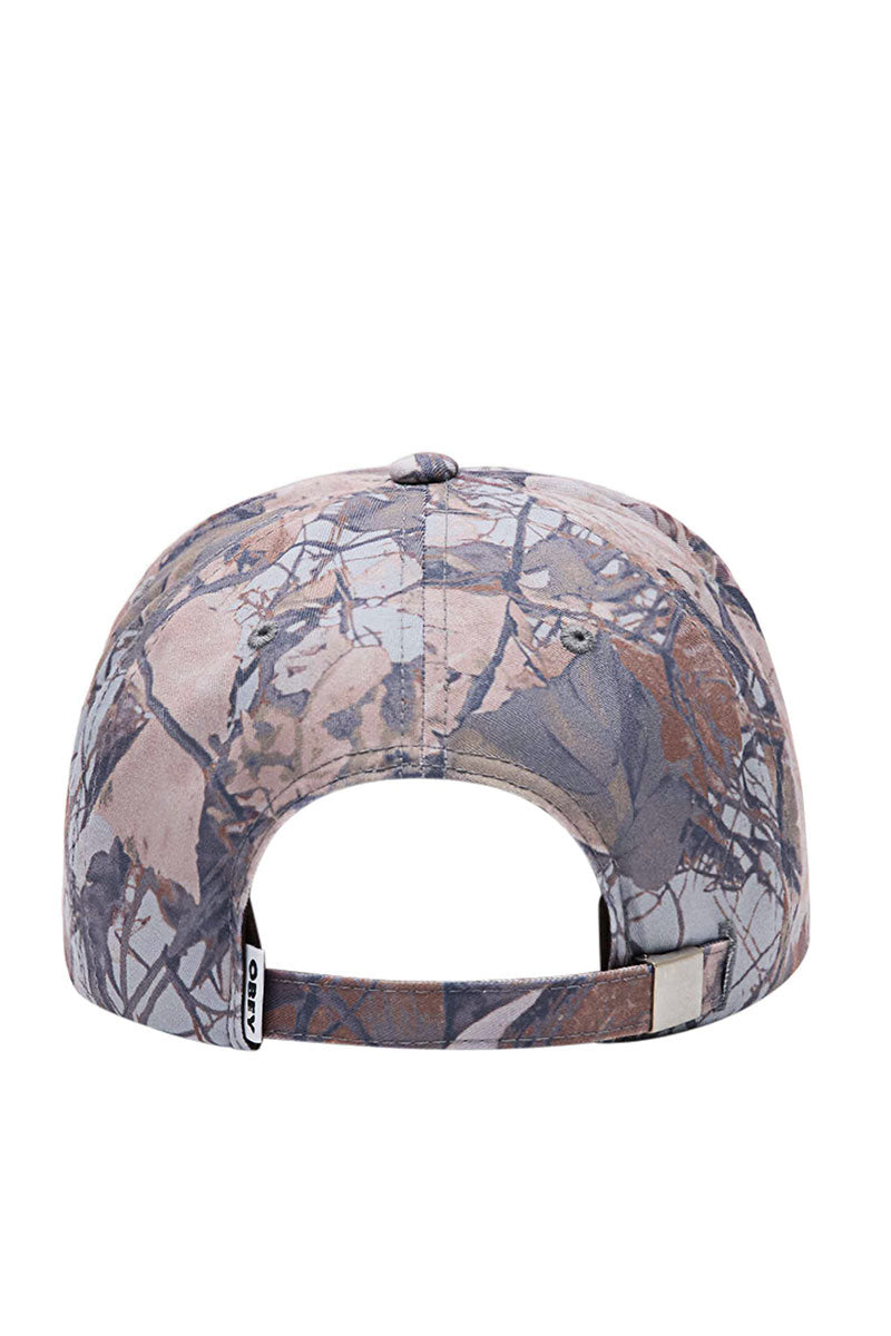 OBEY OVAL 5 PANEL CAP STRAPBACK Camo Multi