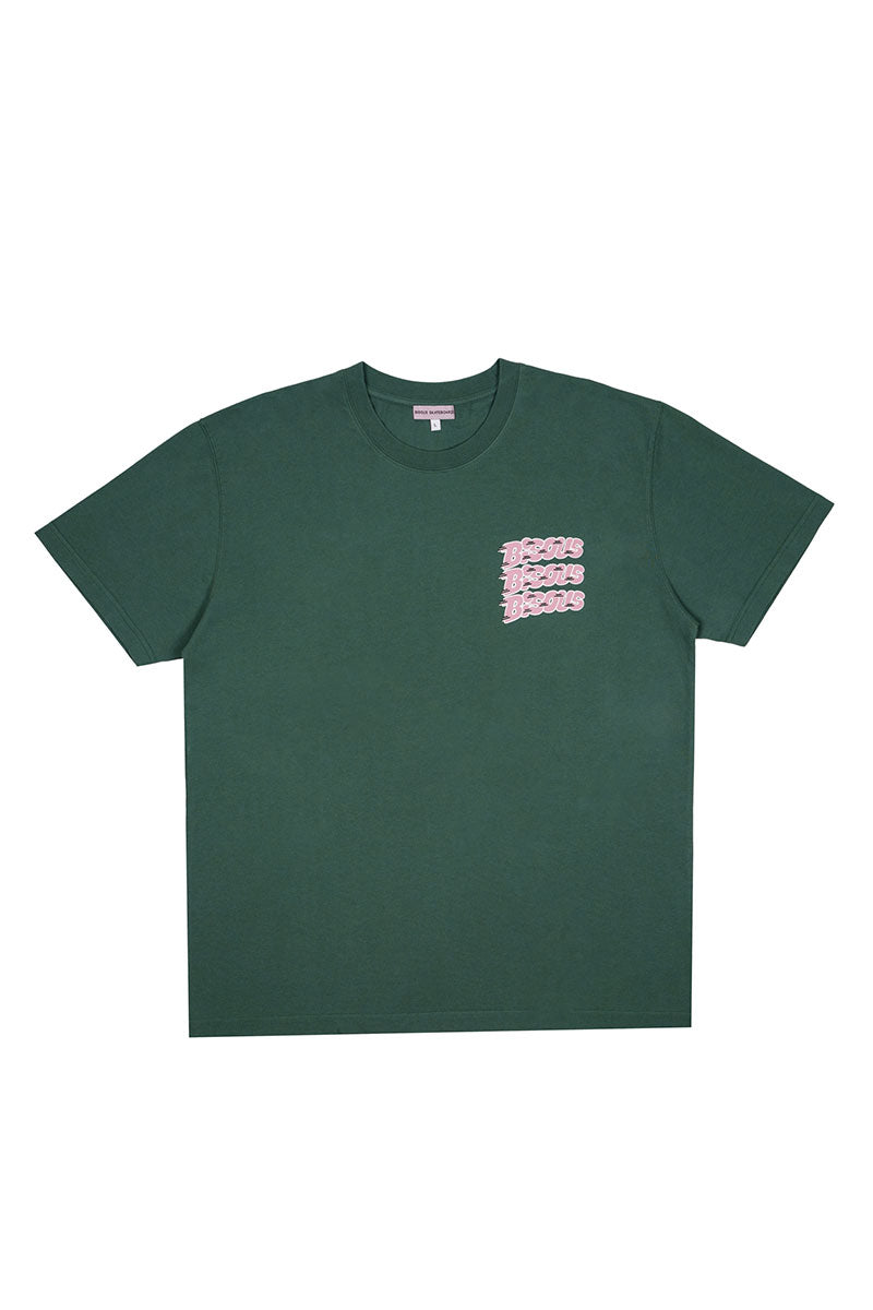 BISOUS SKATEBOARDS T-SHIRT PABLO Green