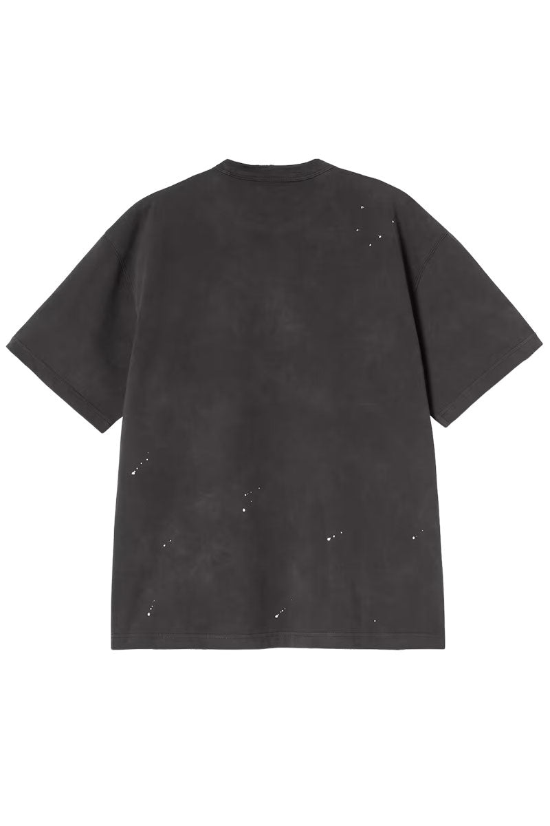 CARHARTT WIP PAINTER T-SHIRT Black destroy Wash / Splatter