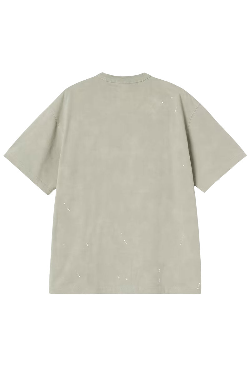 CARHARTT WIP PAINTER T-SHIRT Shady Green destroy Wash / Splatter
