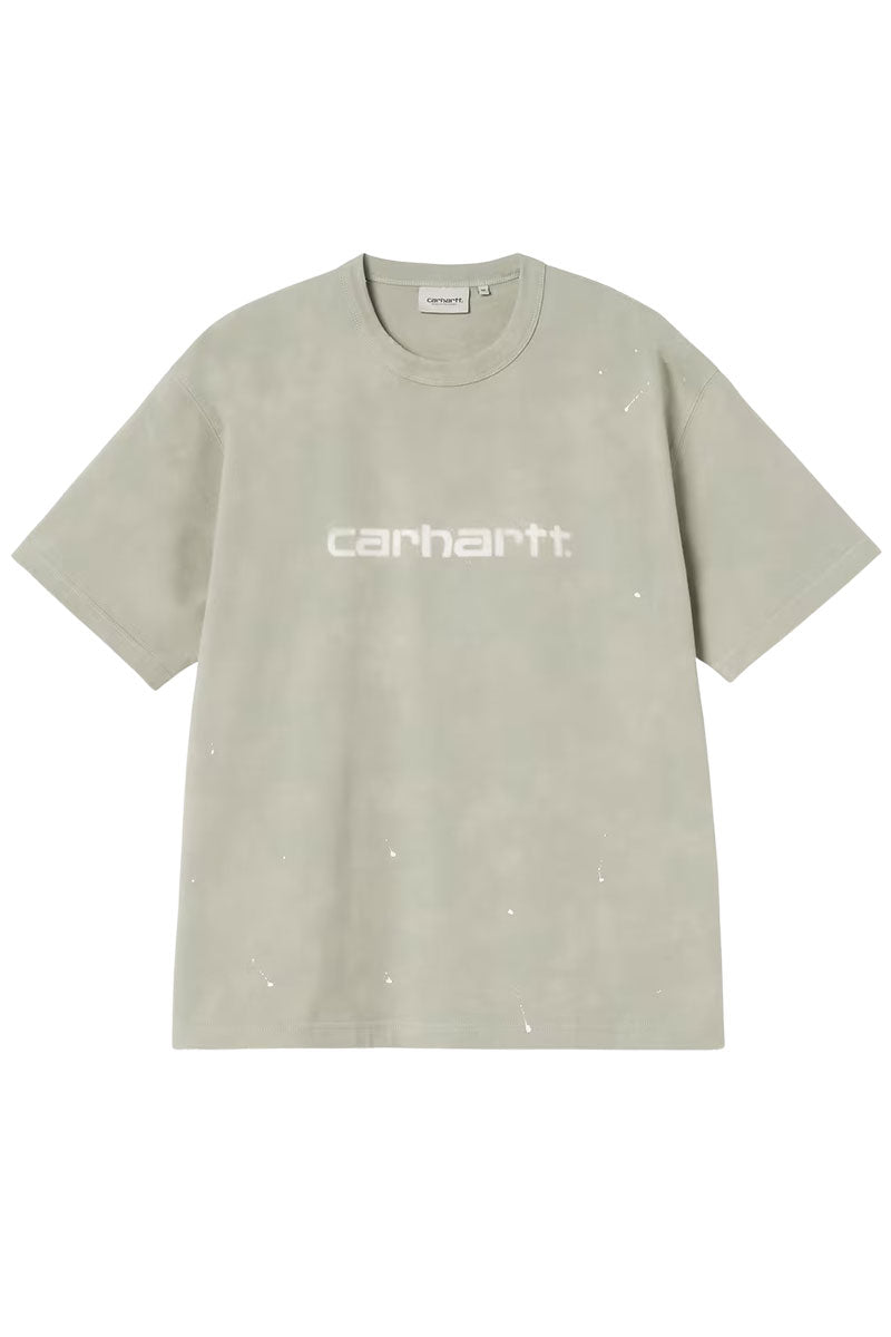 CARHARTT WIP PAINTER T-SHIRT Shady Green destroy Wash / Splatter