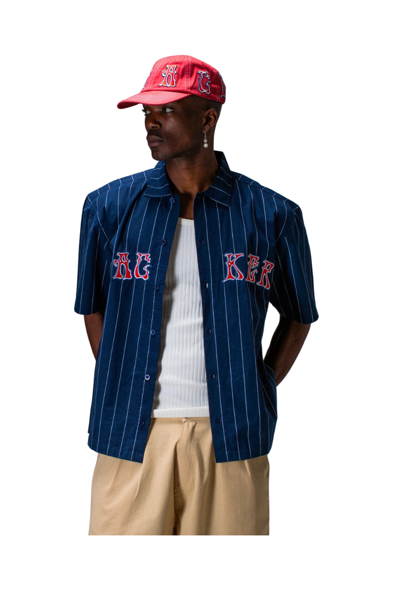 JACKER PALS FONT SHIRT S/S Navy