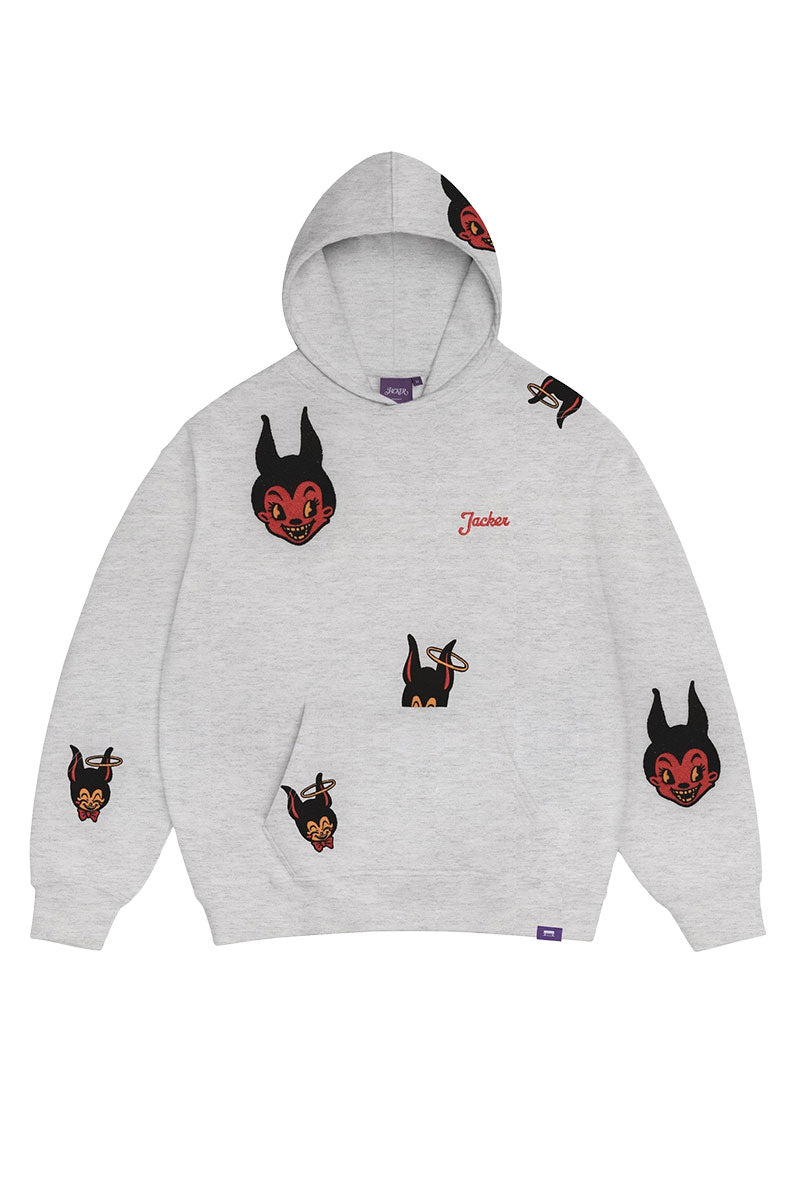 JACKER PARADISE HOODIE Heather Grey