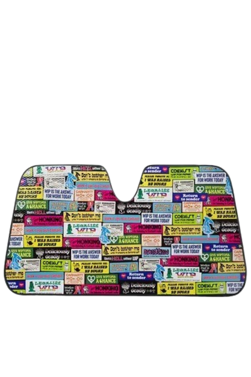 CARHARTT WIP BUMPER WINDSCREEN SUNSHADE Multicolor