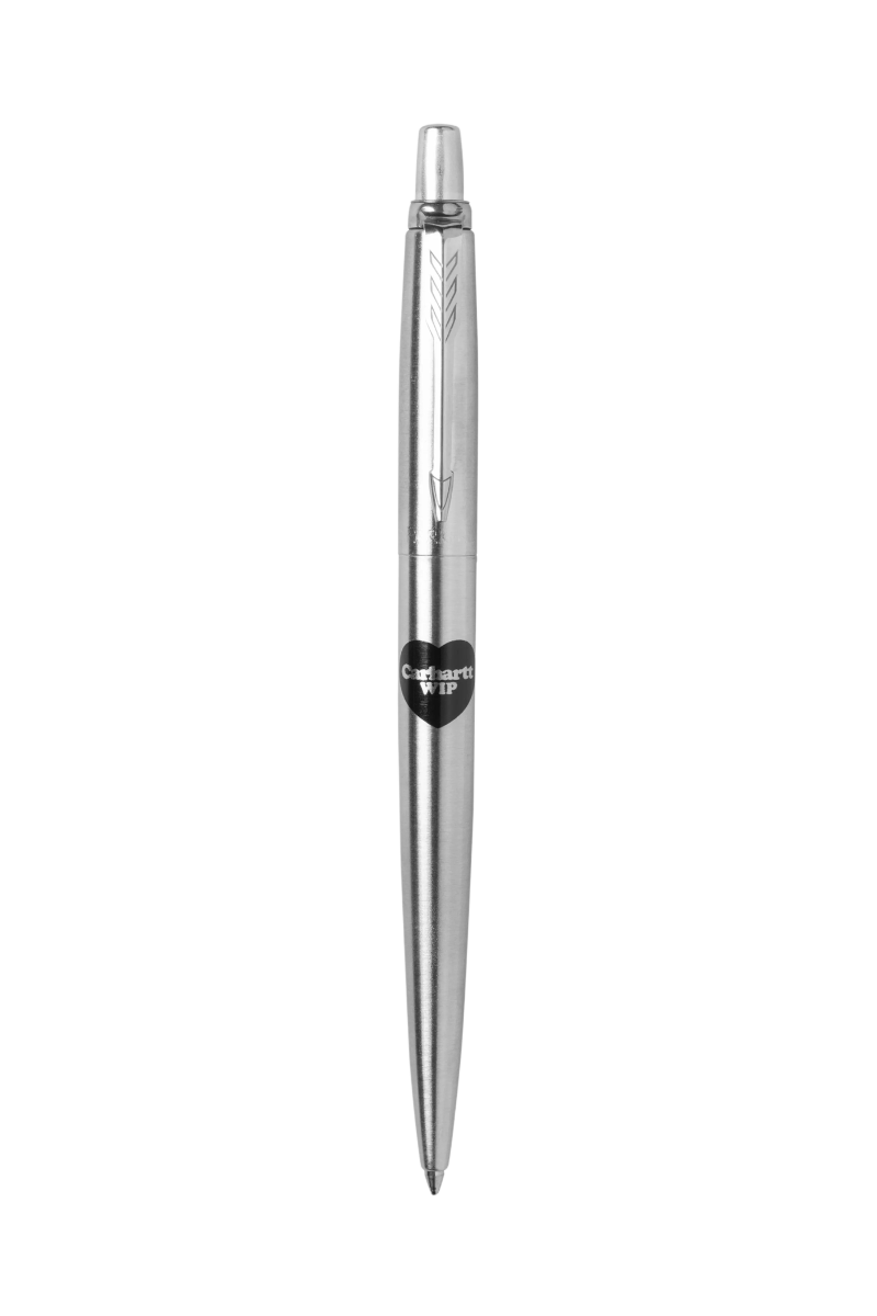 CARHARTT WIP PARKER JOTTER HEART BALLPEN Silver