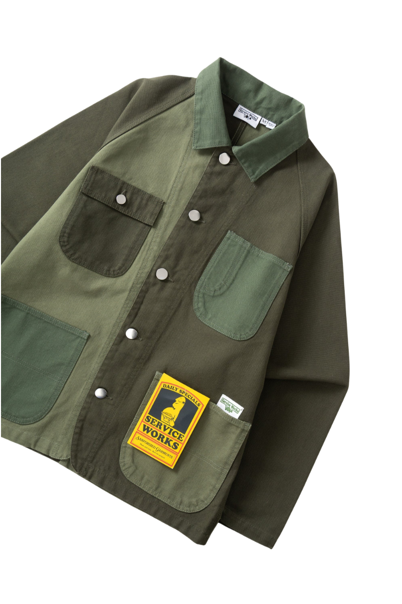 SERVICE WORKS PATCHWORK COVERALL 2.0 Green
