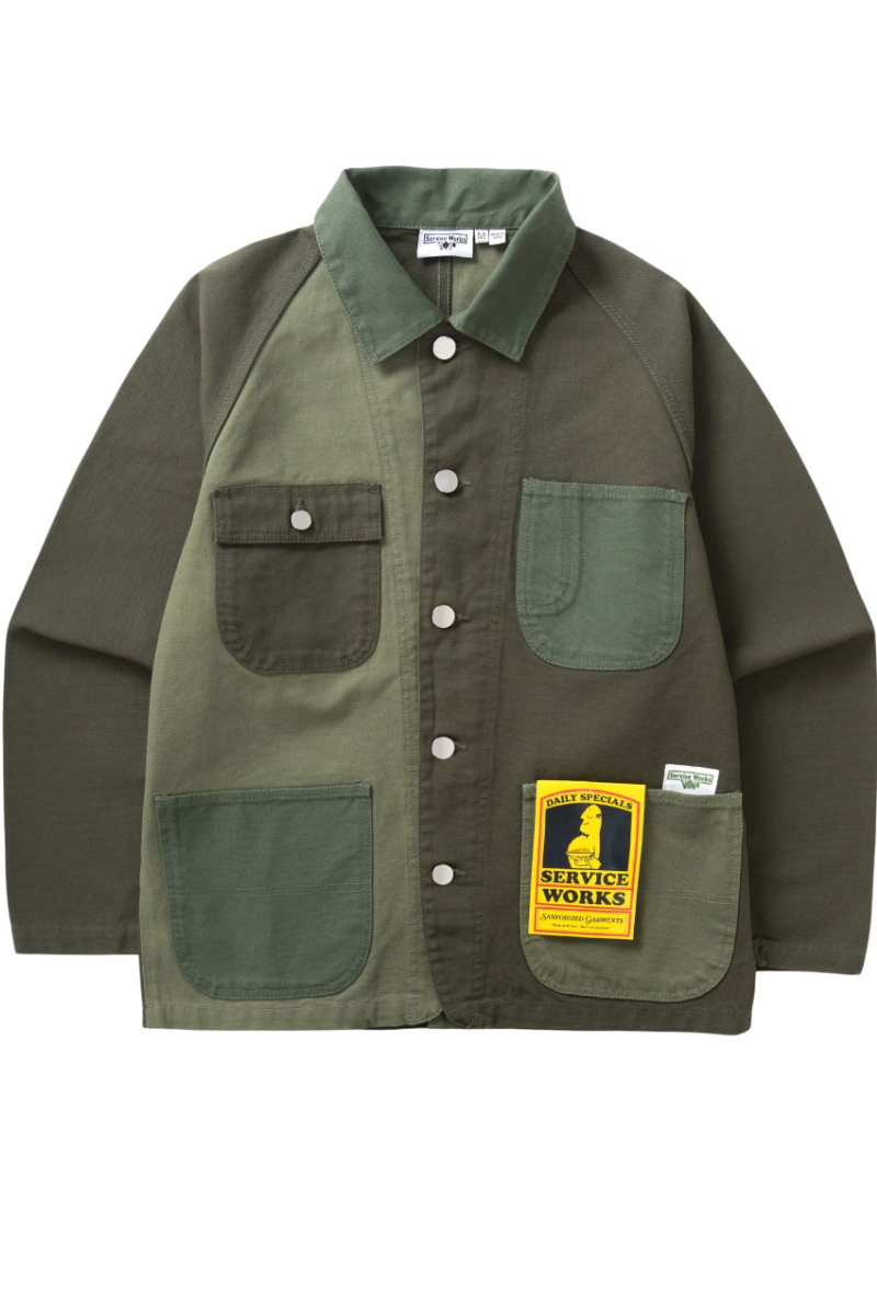 SERVICE WORKS PATCHWORK COVERALL 2.0 Green