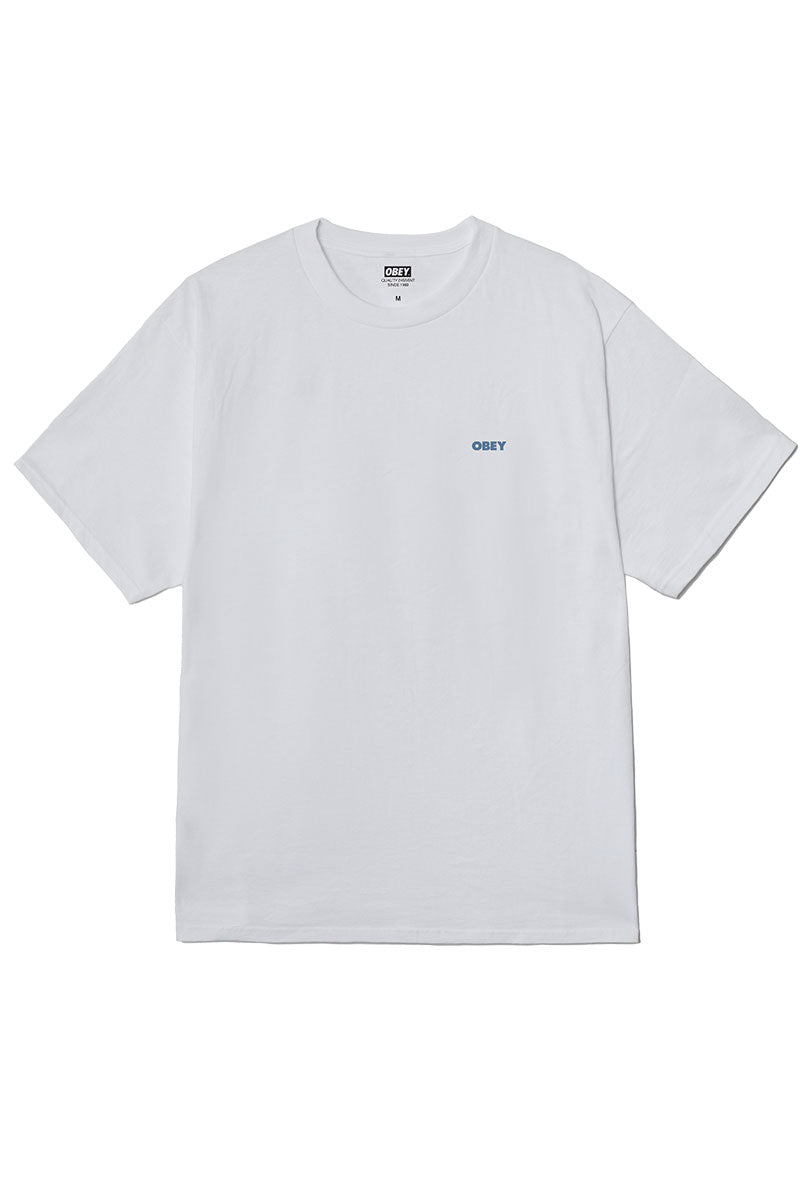 OBEY PEEP HOLE T-SHIRT White