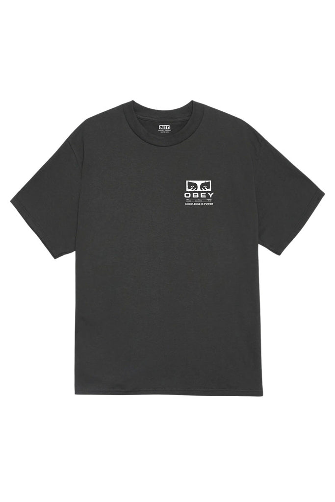 OBEY PERMISSION T-SHIRT Vintage Black