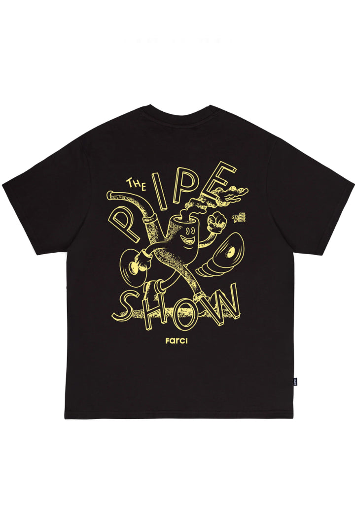 T-shirt Farci Pipe noir