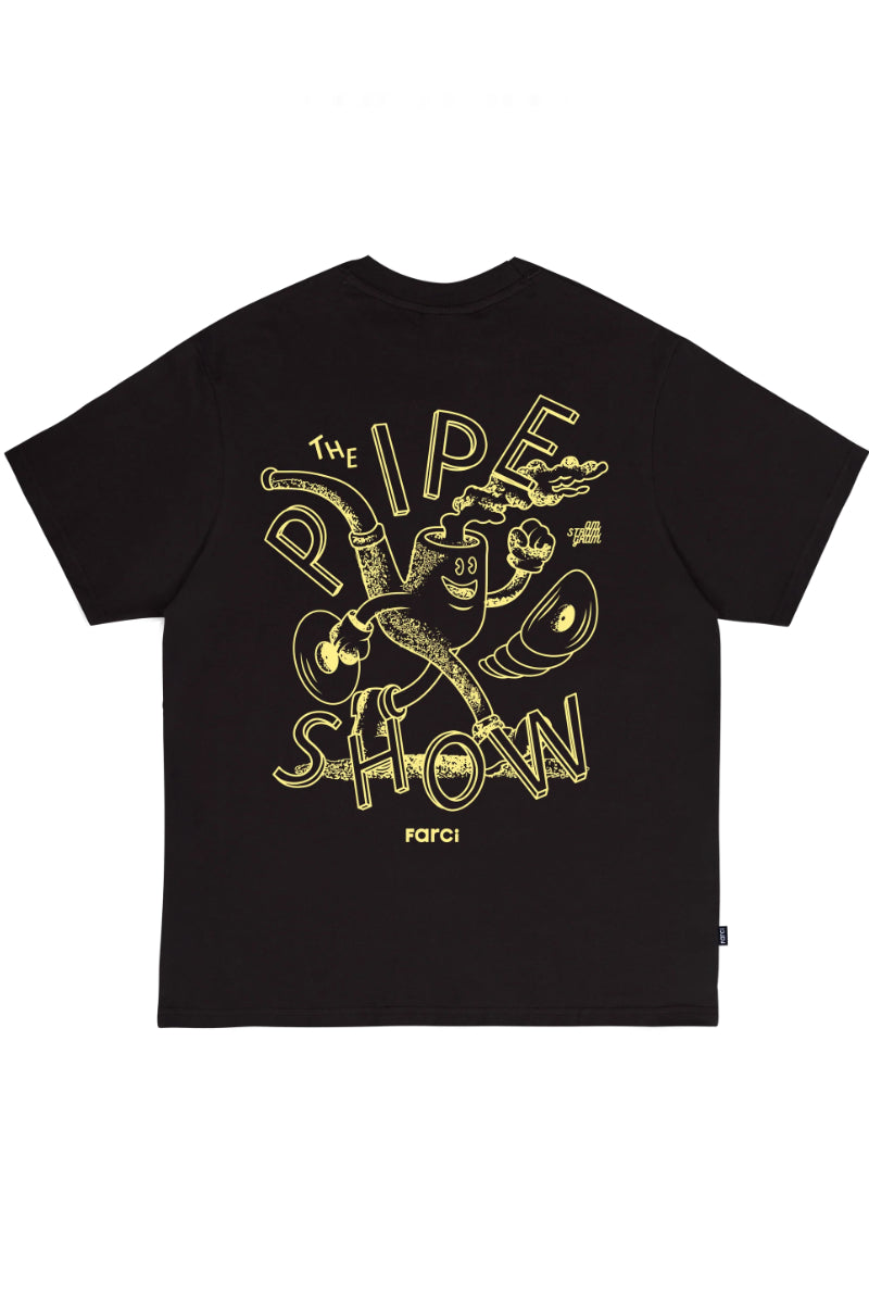 T-shirt Farci Pipe noir