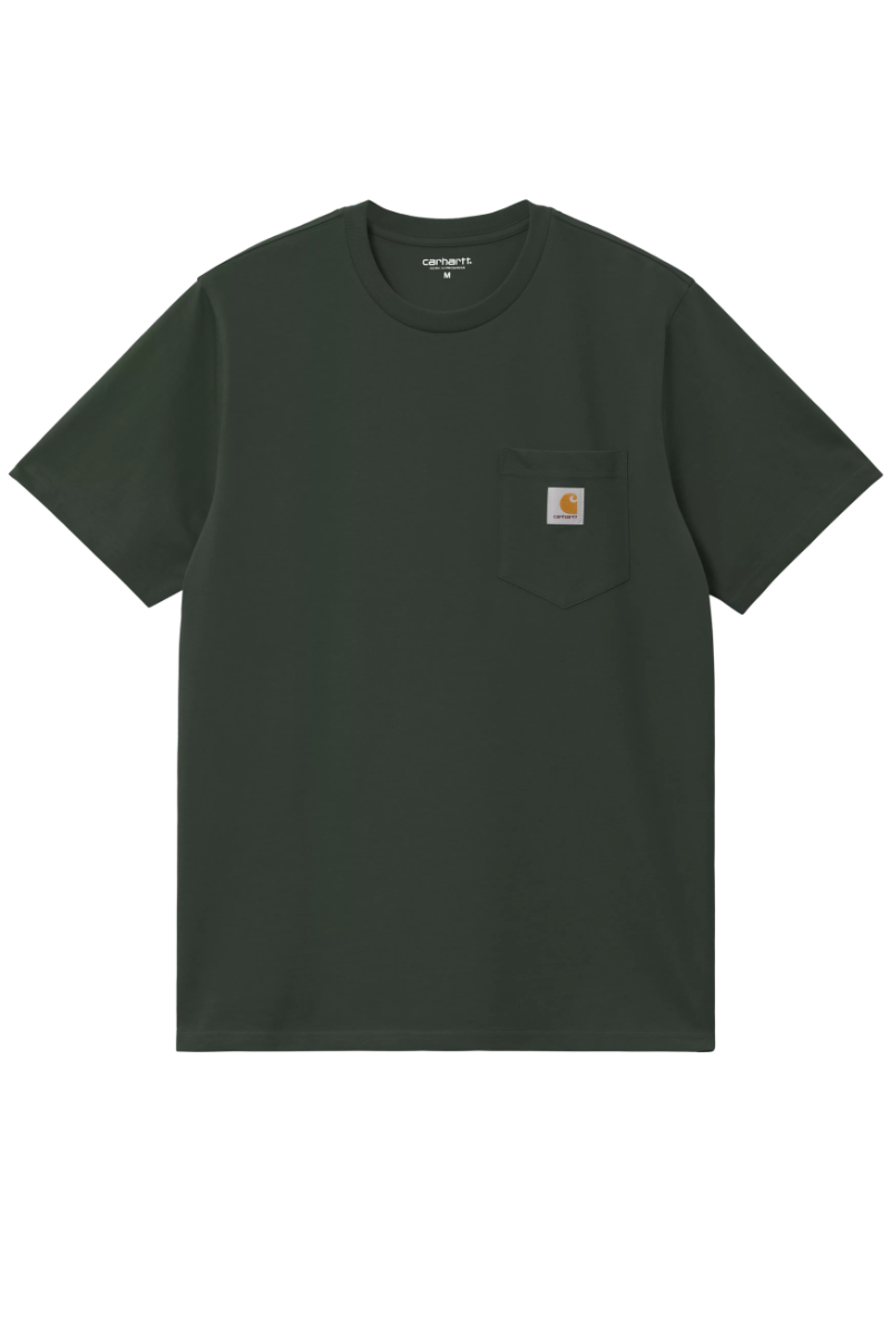 CARHARTT WIP POCKET T-SHIRT Dark Scarab