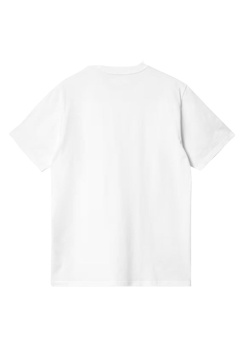 CARHARTT WIP POCKET HEART T-SHIRT White / Red