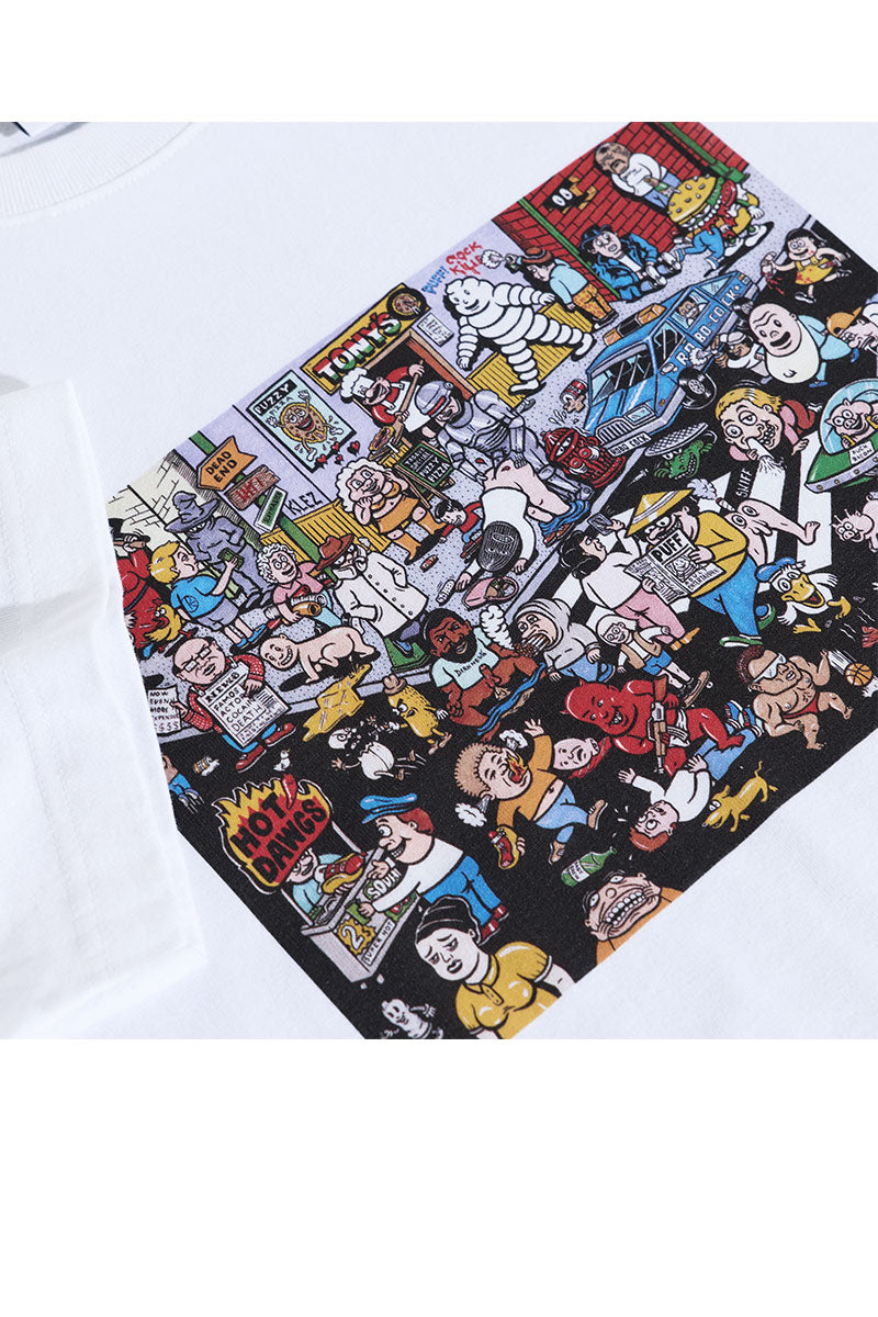 POLAR STREET CORNER T-SHIRT White