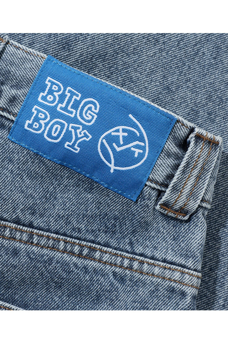 POLAR BIG BOY PANTS Heavy Washed Blue