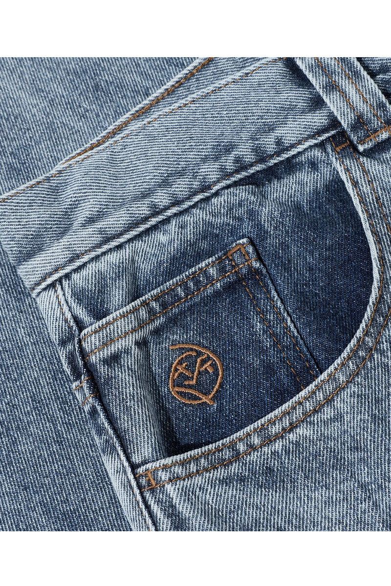POLAR BIG BOY PANTS Heavy Washed Blue